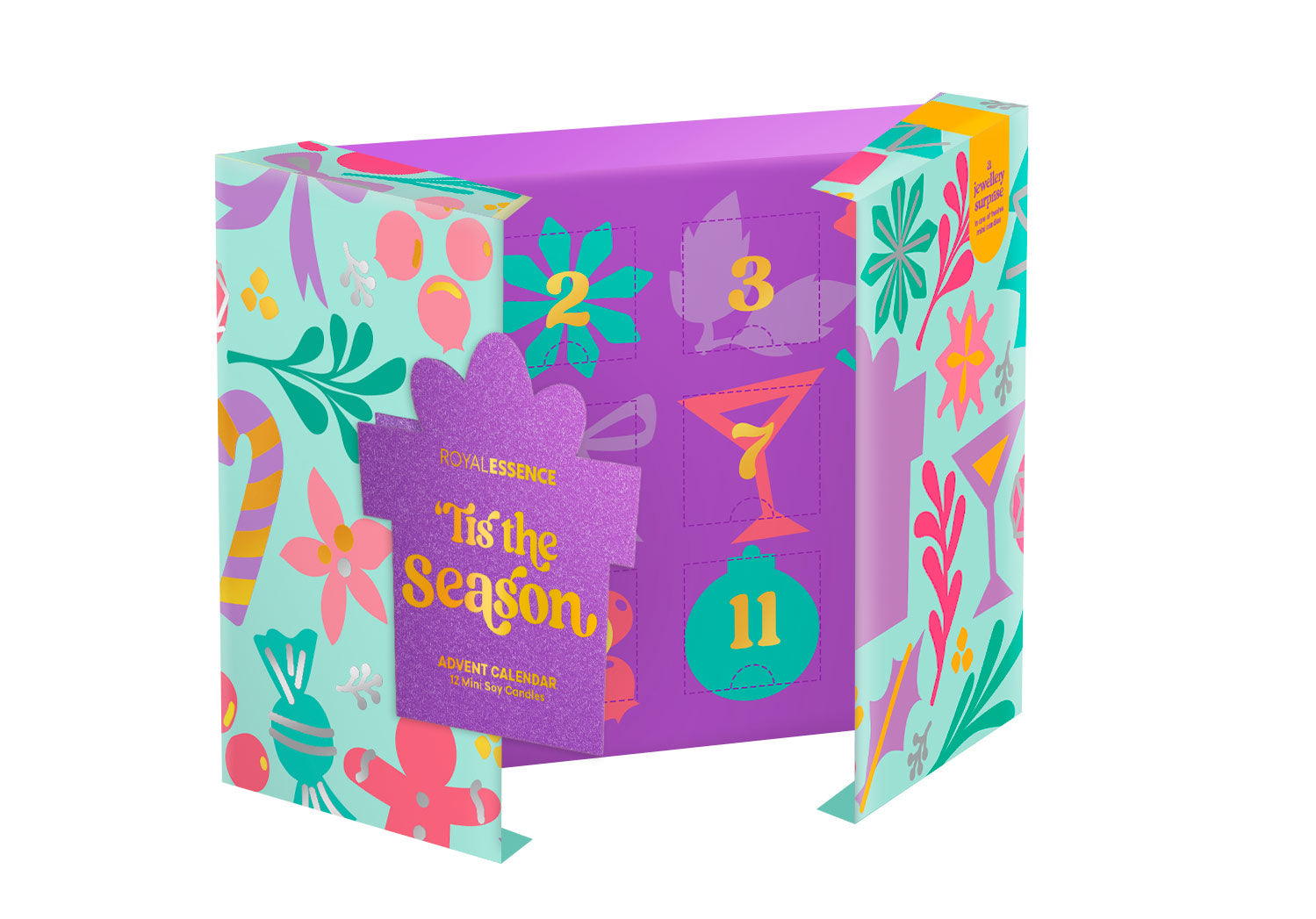 Jewellery Advent Calendar - Tis the Season (Candle)