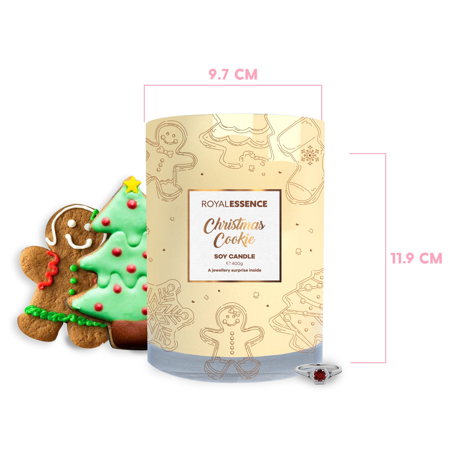 Christmas Cookie (Candle)