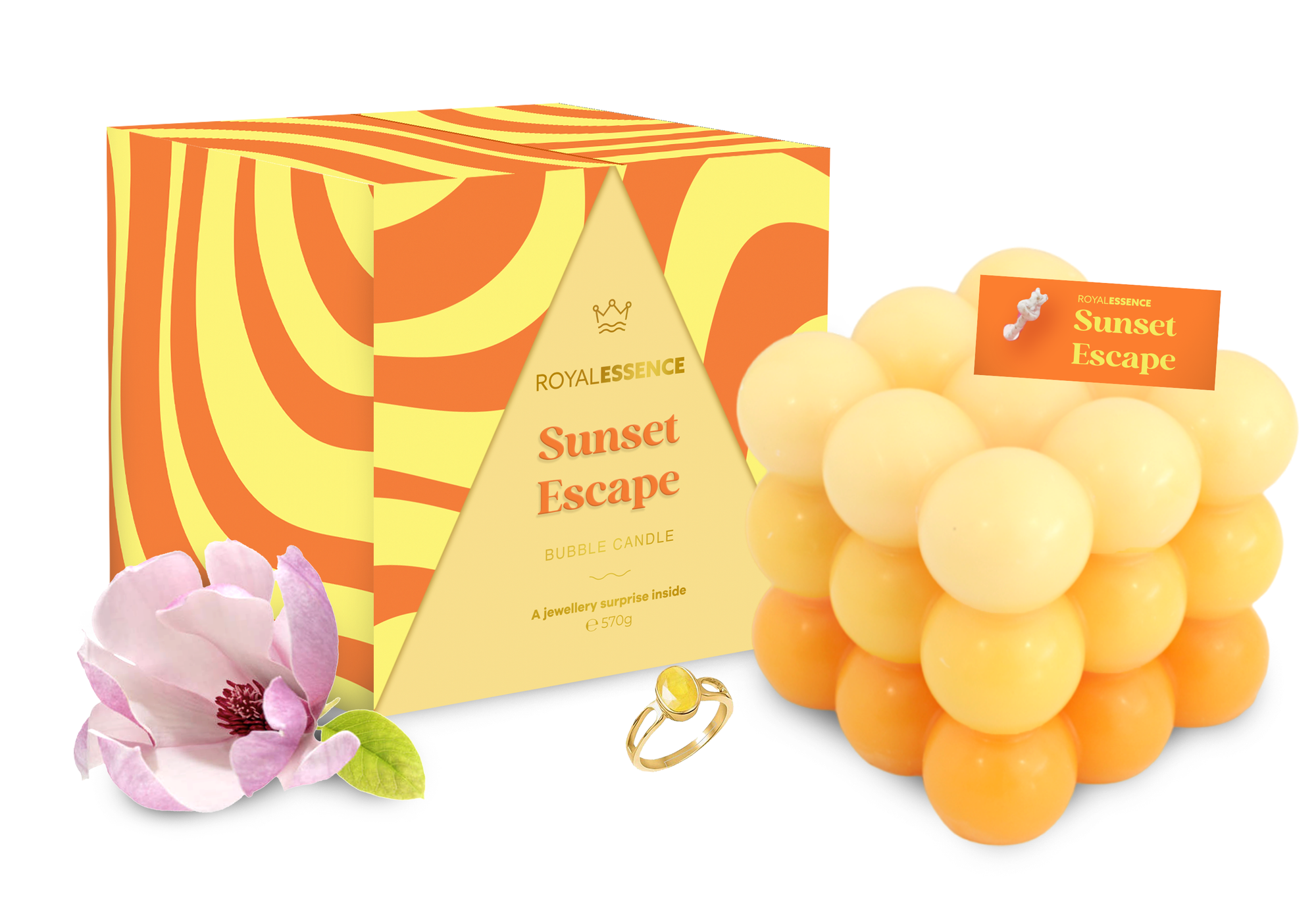 Sunset Escape Bubble (Candle)