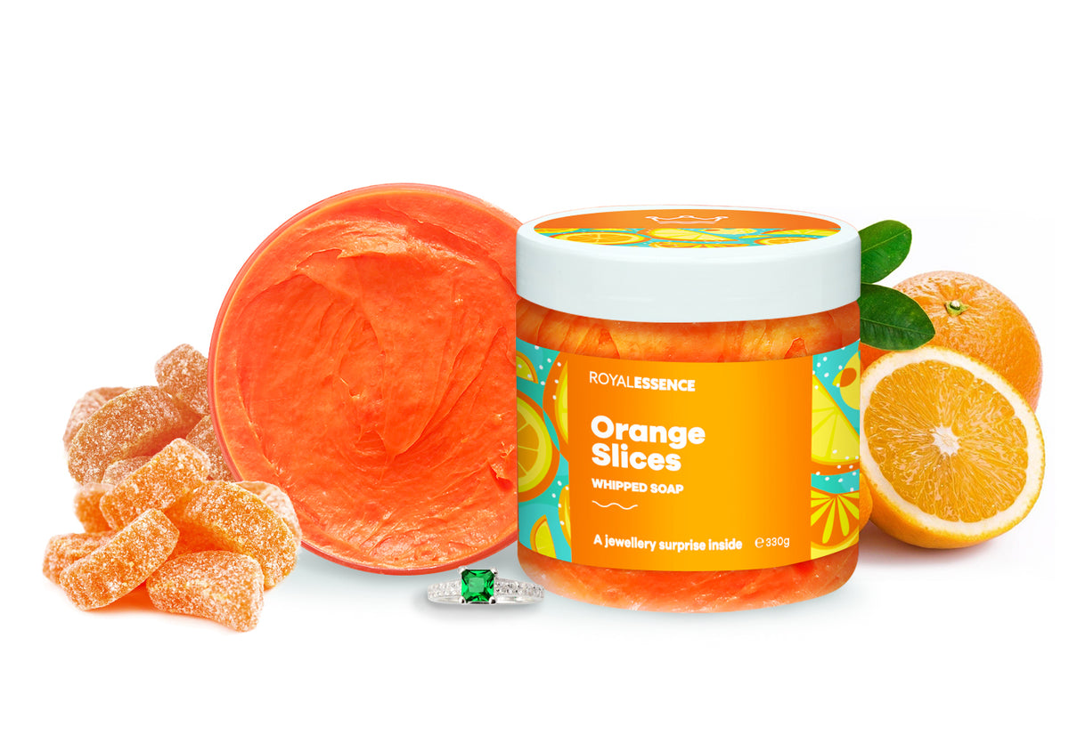 Orange Slices (Whipped Soap)