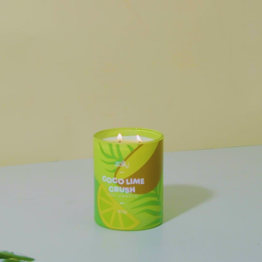 Coco Lime Crush Candle 400g